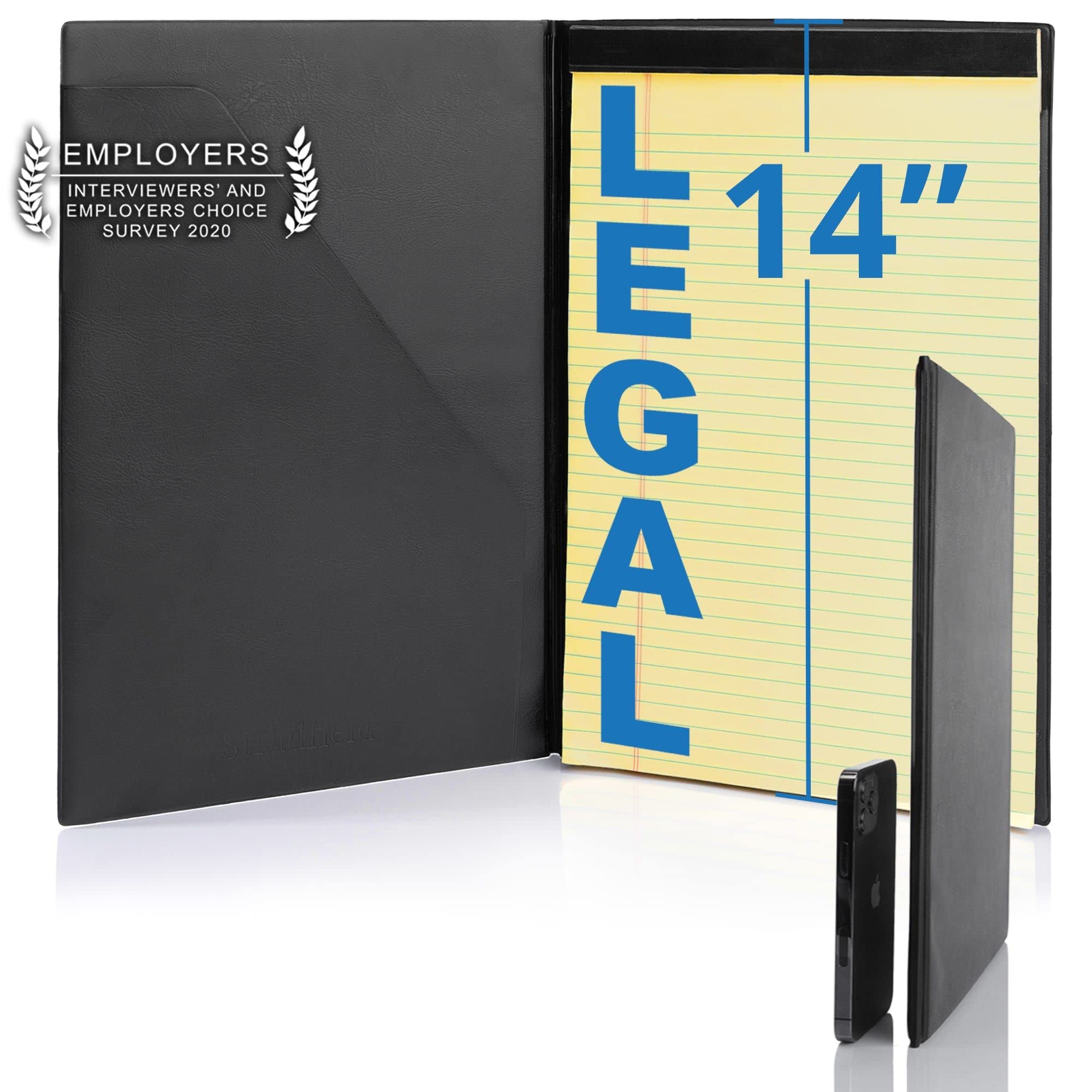 Amazon.com : Legal Sized Portfolio, 8.5 x 14 Legal Pad Holder